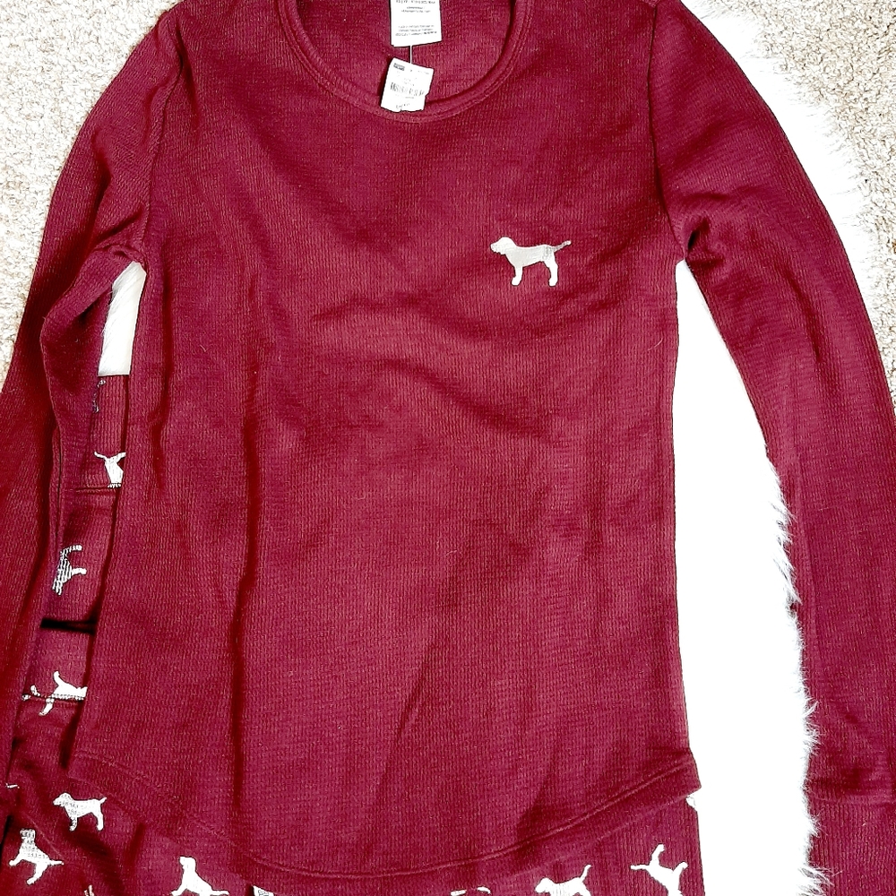 Pink Victoria's Secret 2piece pajamas - Picture 7 of 13
